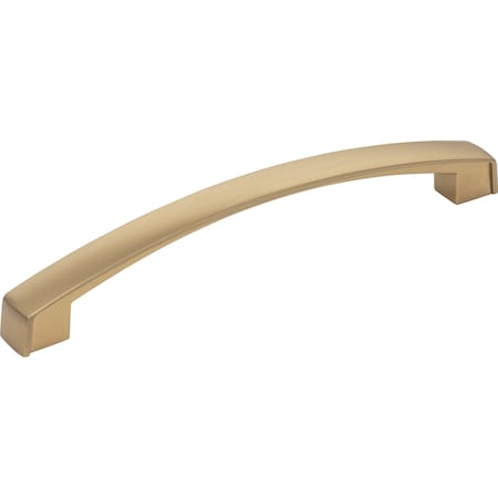 Jeffrey Alexander 160 mm Center-to-Center Satin Bronze Merrick Cabinet Pull 549-160SBZ